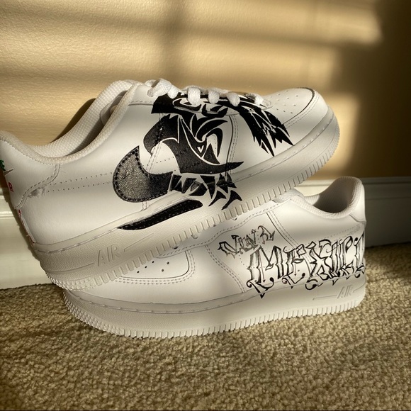 Nike Custom Mexico Air Force 1s - Picture 12 of 12